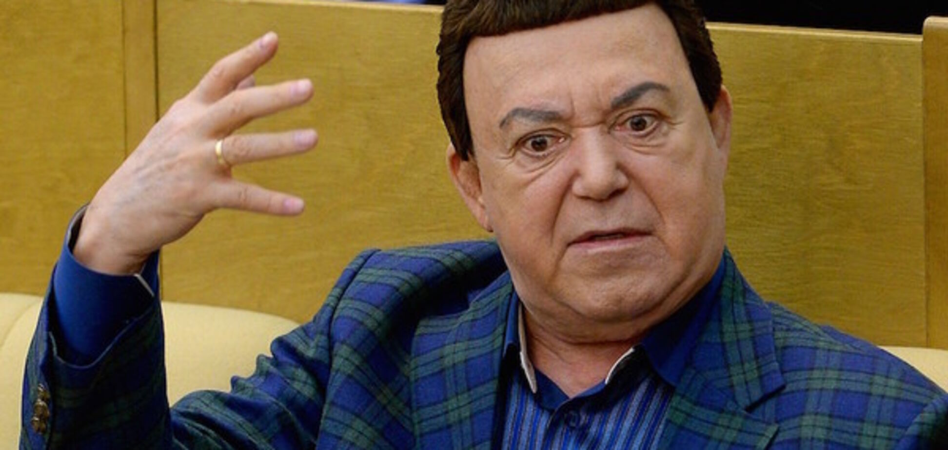 'Так він же пам'ятник': в 'ДНР' поглумилися з померлого Кобзона