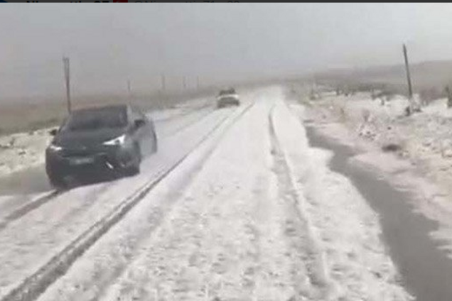 В Турции в разгар сезона выпал снег: опубликованы фото и видео