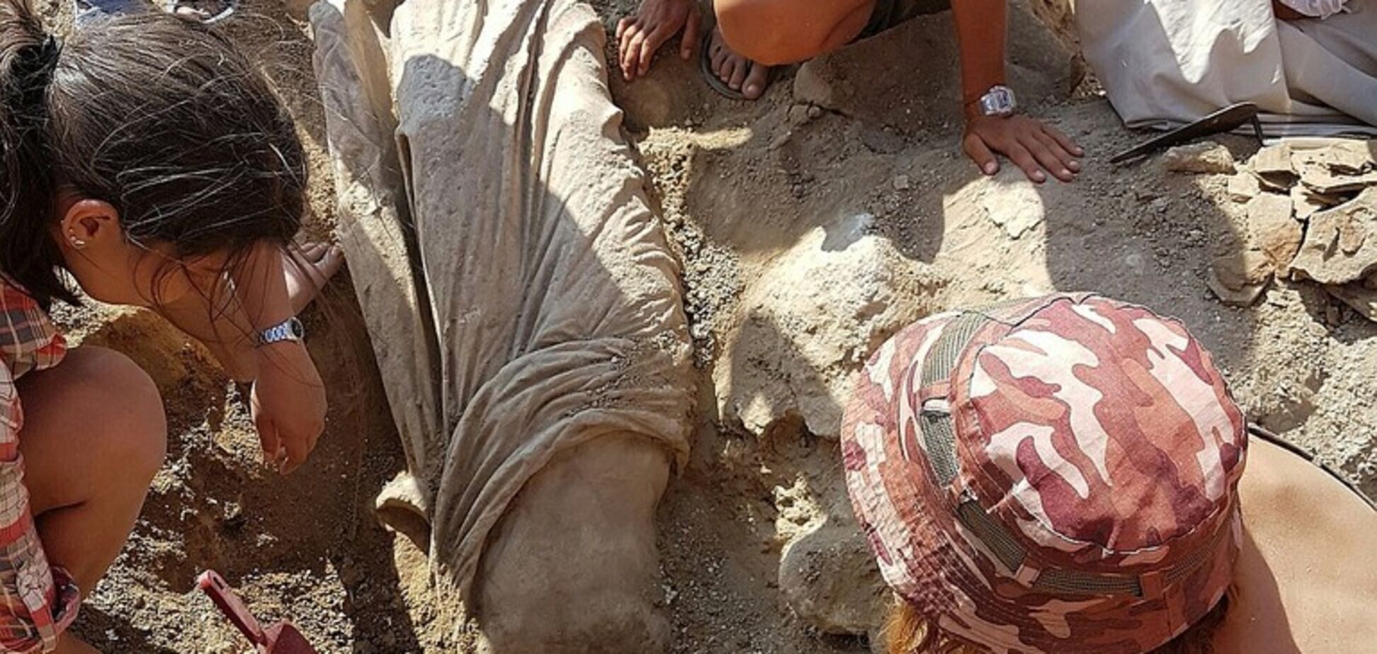 Житель древнего царства: в Крыму обнаружили невероятную скульптуру