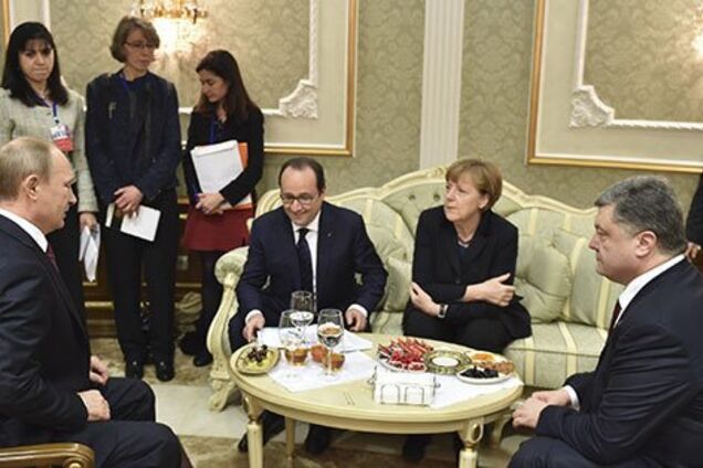 Путин психовал, а Порошенко затыкал ему рот: арбитром была Меркель