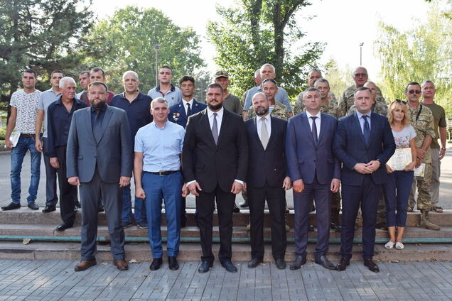 На Николаевщине ветеранам АТО дали денежные сертификаты на открытие бизнеса