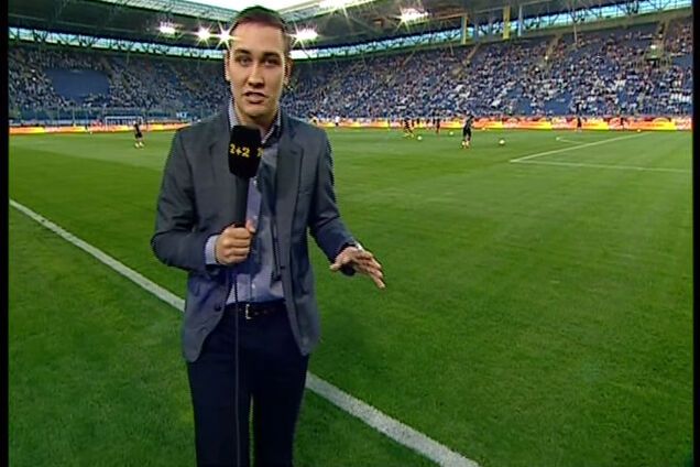 Болельщик украл микрофоны у комментаторов на матче 'Динамо' – 'Шахтер'