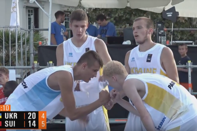 Збірна України U-18 вийшла на Євробаскет 3х3