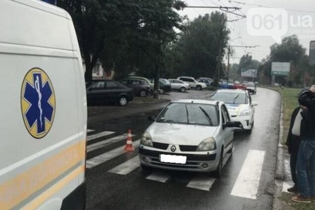 В Бородинском микрорайоне Запорожья сбили женщину на пешеходном переходе
