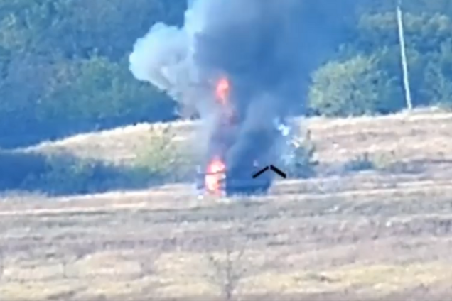 ''Красивый фейерверк'': офицер ВСУ показал видео сокрушительного удара по ''Л/ДНР''