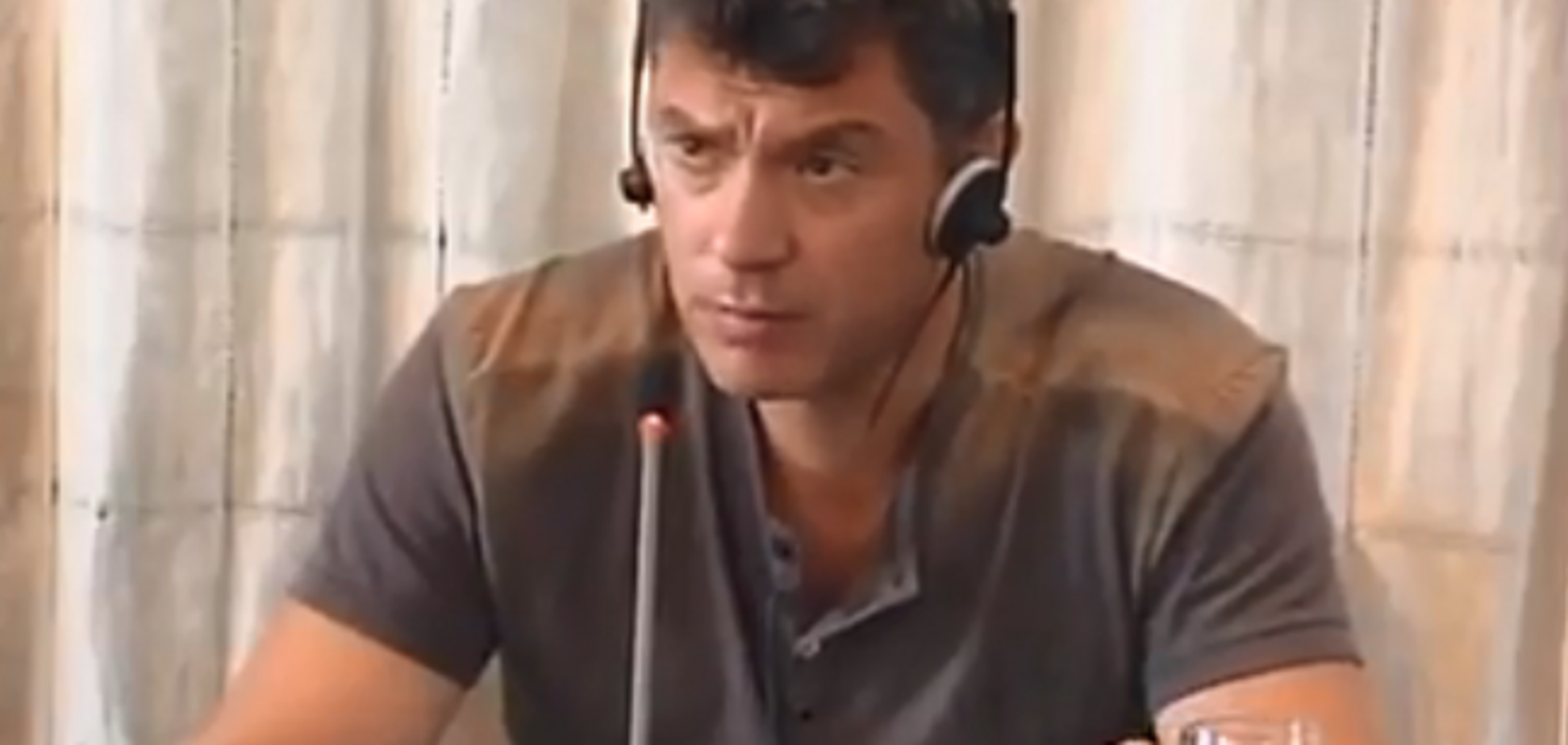 ''Танки, изоляция, враги'': появилось пророческое видео с Немцовым