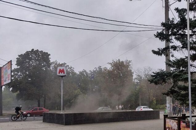 В метро Харькова вспыхнул пожар: фото и видео