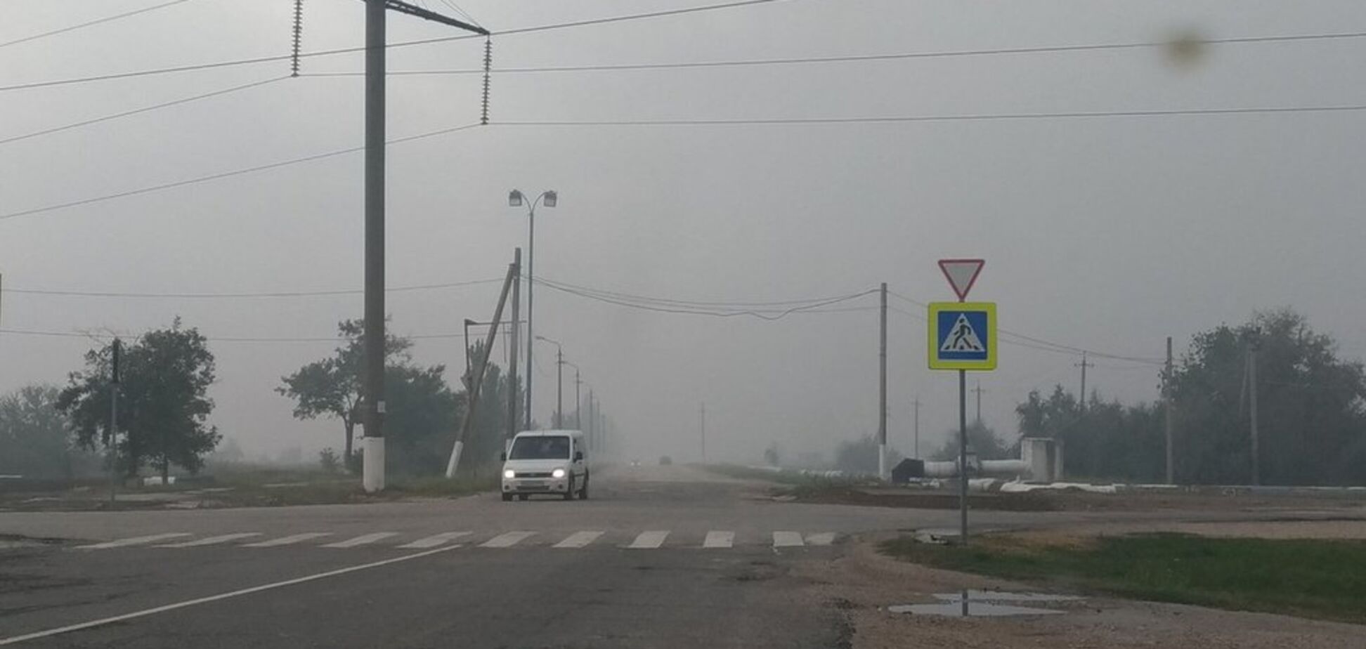 В Крыму новые регионы затянуло странной дымкой: люди в панике