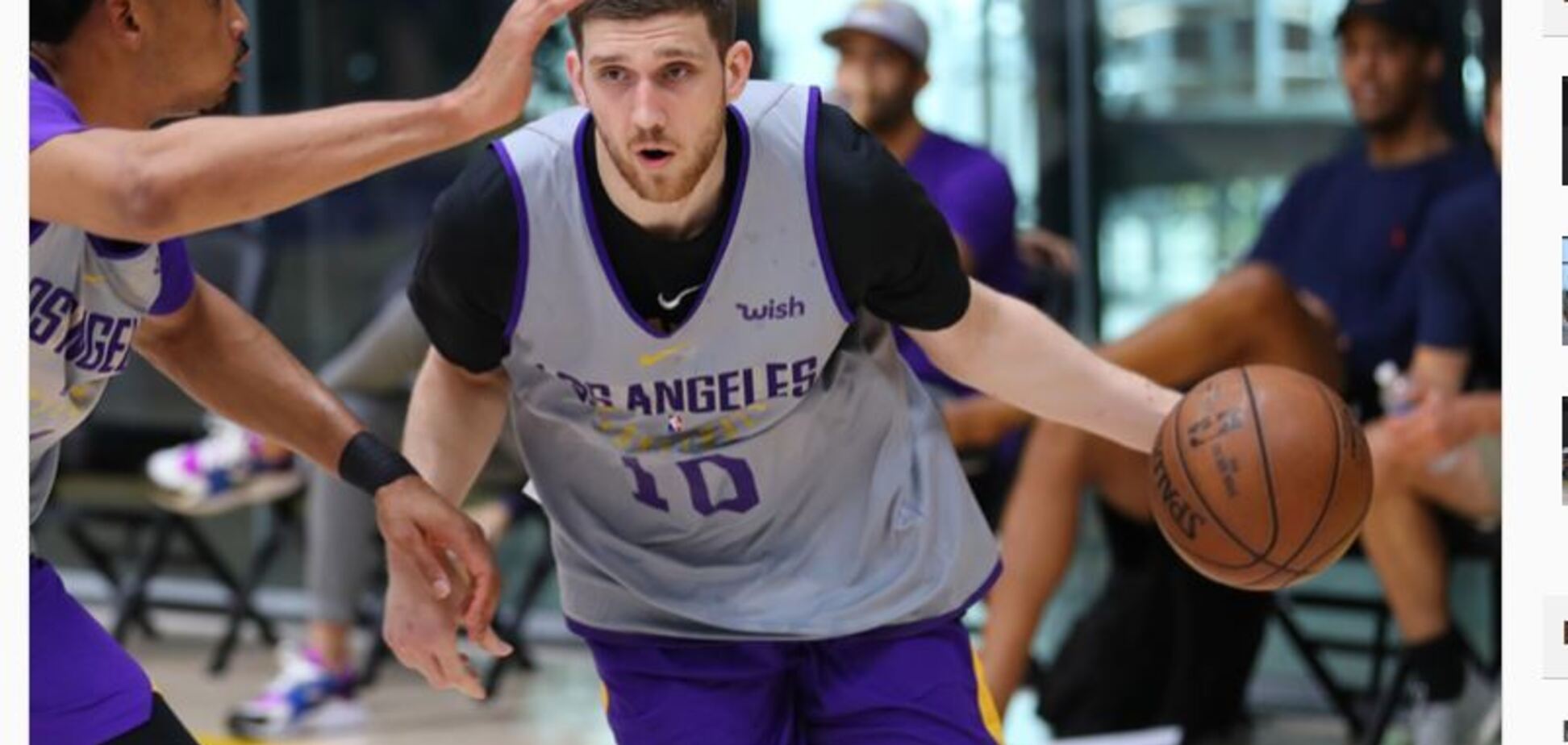 ''Блестящий!'' Клуб НБА восхитился украинцем Михайлюком