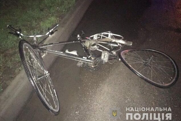 В Запорожской области водитель легкового авто сбил насмерть велосипедиста
