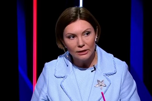 ''Вы — убийцы!'' Экс-регионалка поскандалила с украинцем на росТВ