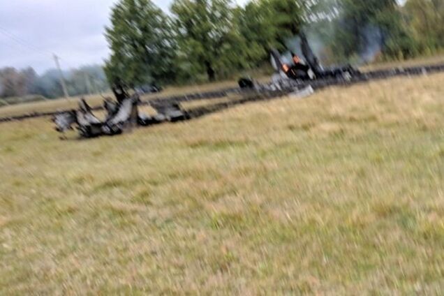 Крушение истребителя в России: опубликовано видео первых секунд после ЧП