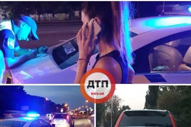 Пыталась 'порешать': в Киеве за рулем поймали пьяную девушку, сеть кипит