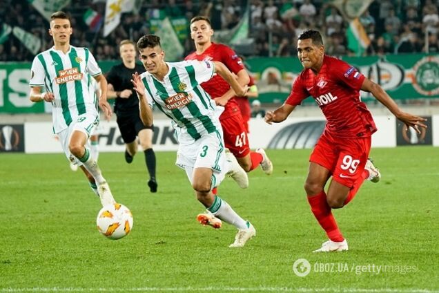 Провал 'Спартака' и ничья 'Динамо': результаты Лиги Европы