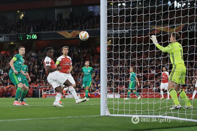 'Ворскла' и 'Арсенал' забили 6 мячей в Лиге Европы