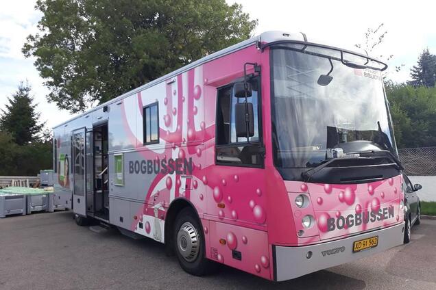 Библиотека на колесах: журналист из Украины рассказала о поразительном в Дании