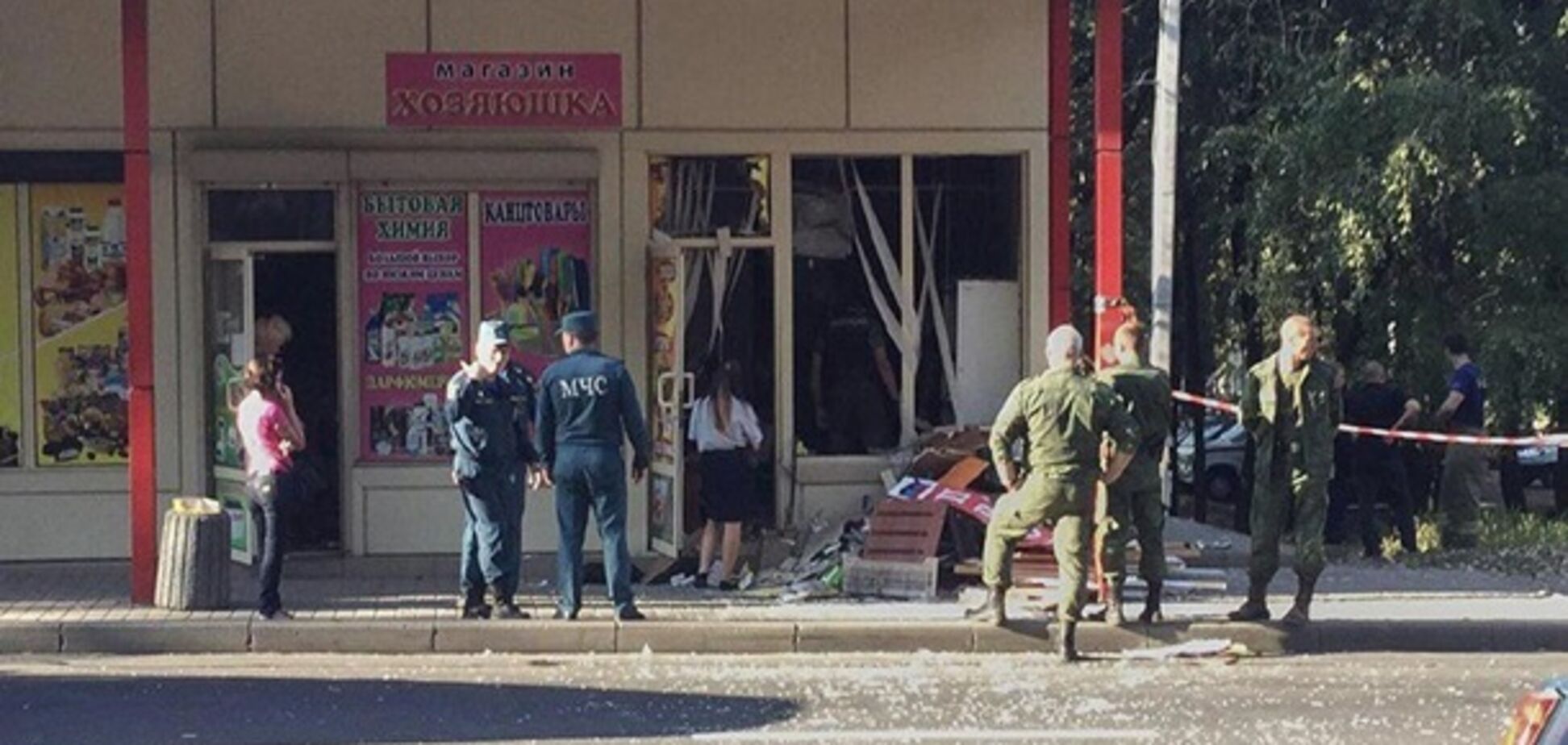 Вибух у Донецьку: в мережу злили відео з місця НП