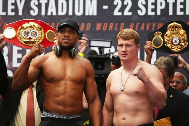 Джошуа разгромил Поветкина на взвешивании: опубликовано видео