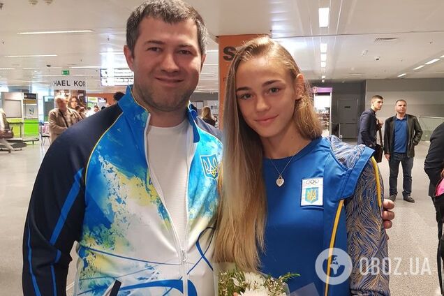 Украинскую чемпионку мира по дзюдо с триумфом встретили в Киеве