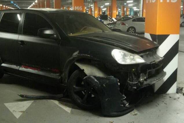 Известный футболист устроил ДТП в Киеве и сбежал на матч УПЛ, забив гол