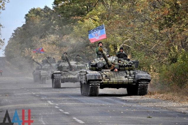 Война за независимость Украины: террористы стягивают крупное вооружение и готовят танки