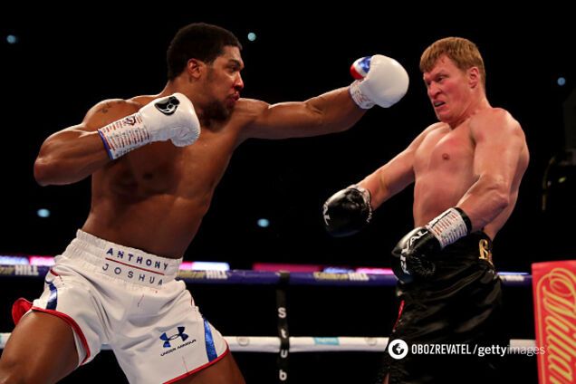 Стадион освистал ''Русского Витязя'' Поветкина перед боем с Джошуа - видеофакт