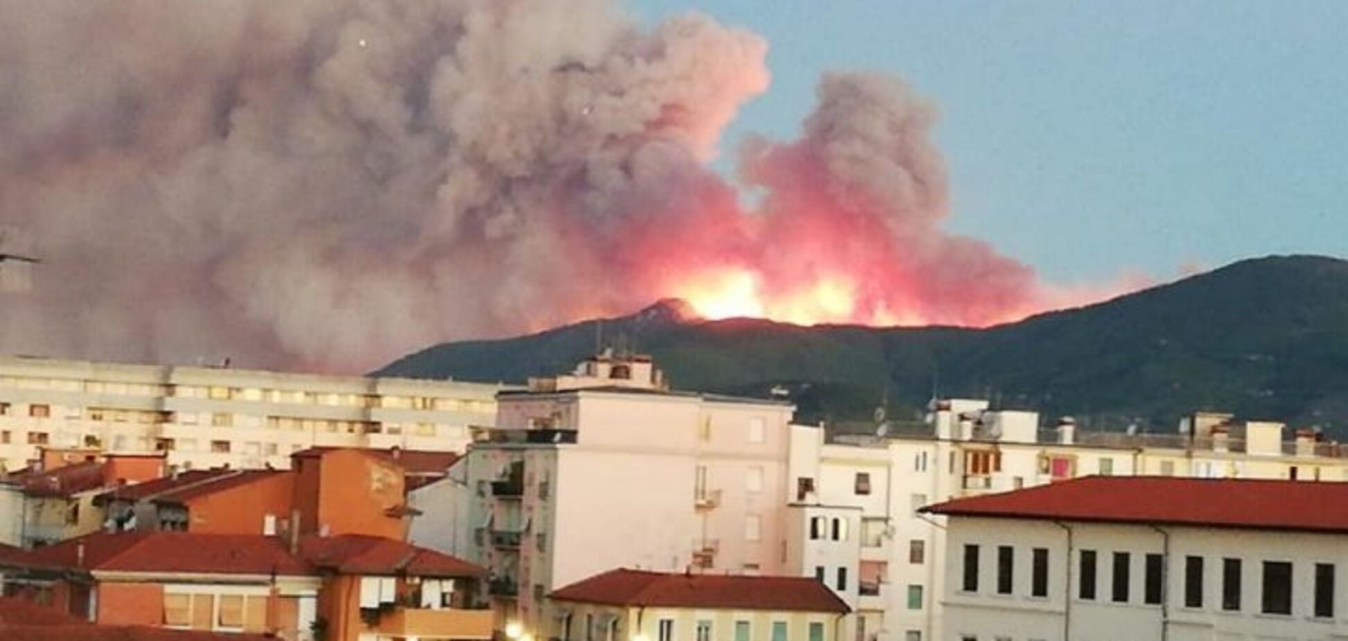пожежа в Італії