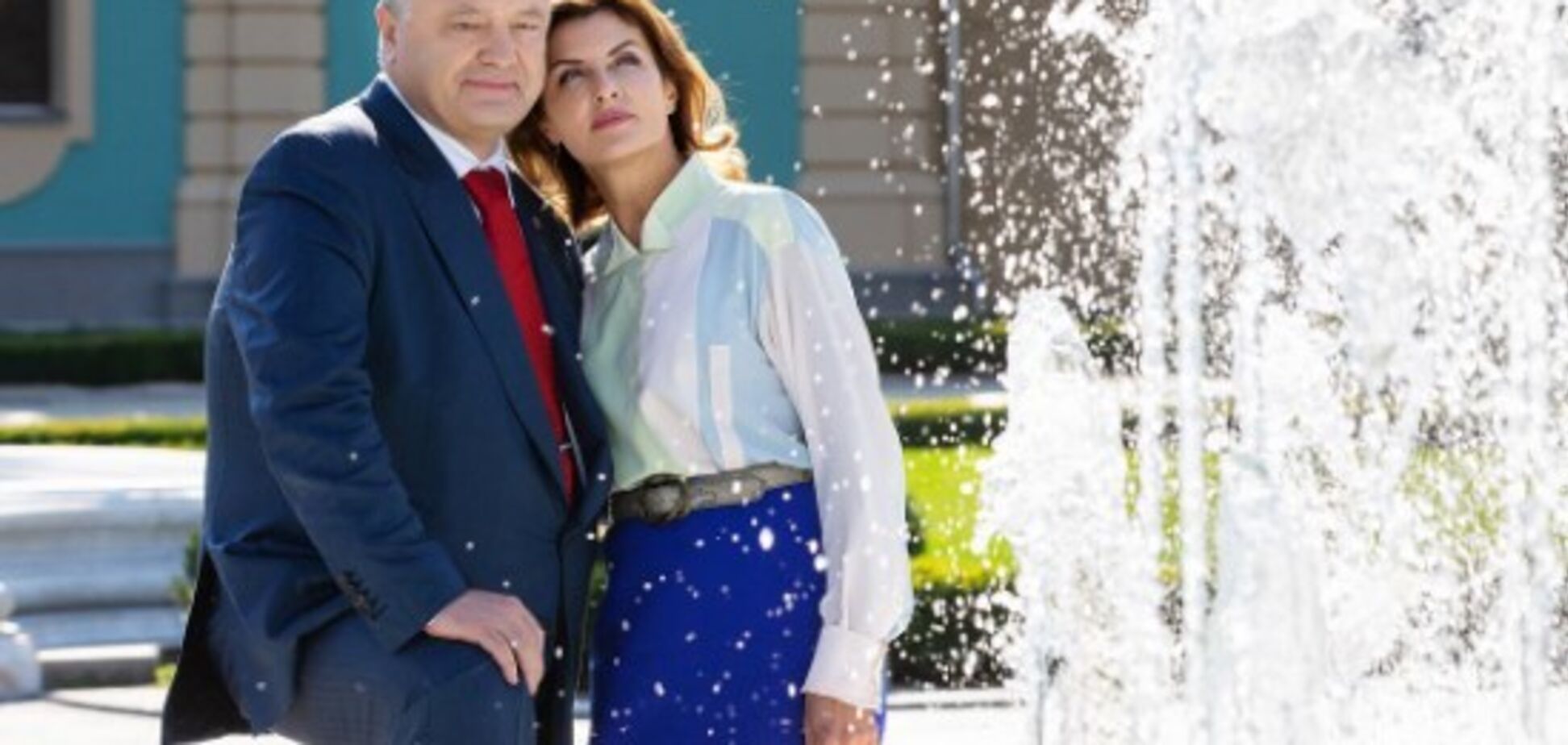 День рождения Порошенко: президент и его супруга обменялись нежностями