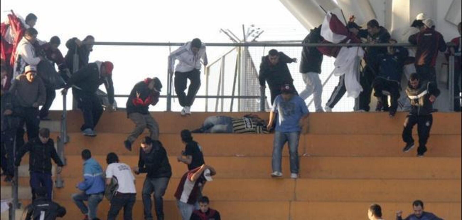 Убийство на стадионе остановило чемпионат