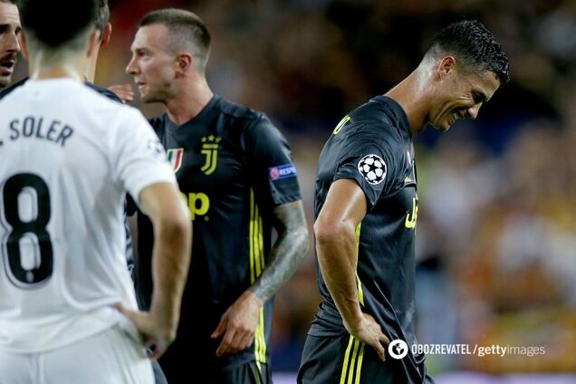 УЕФА наказал Роналду в Лиге чемпионов