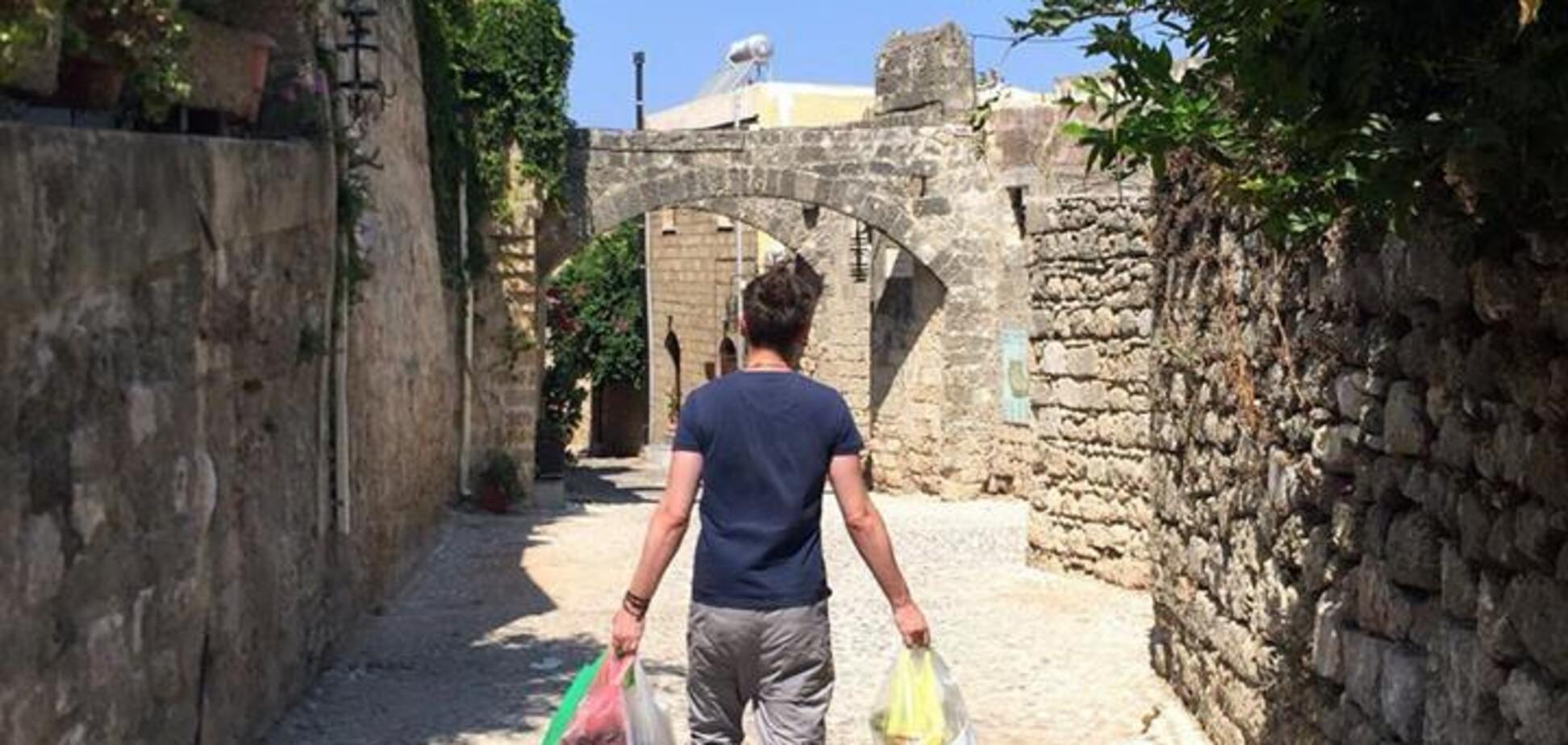 Родос: козлы, павлины и сидр в 'сапоге'