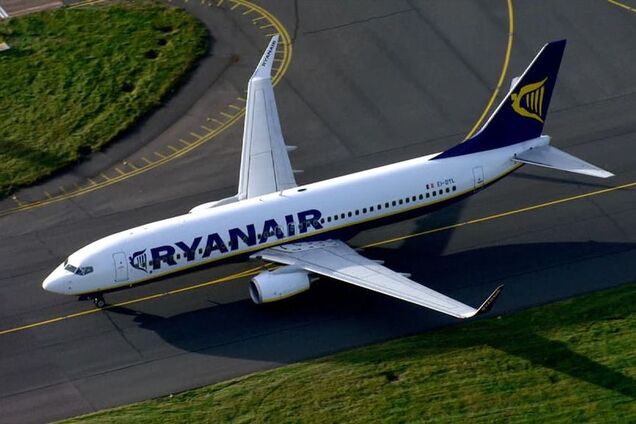 Лоукостер Ryanair осуществил первый вылет из Украины
