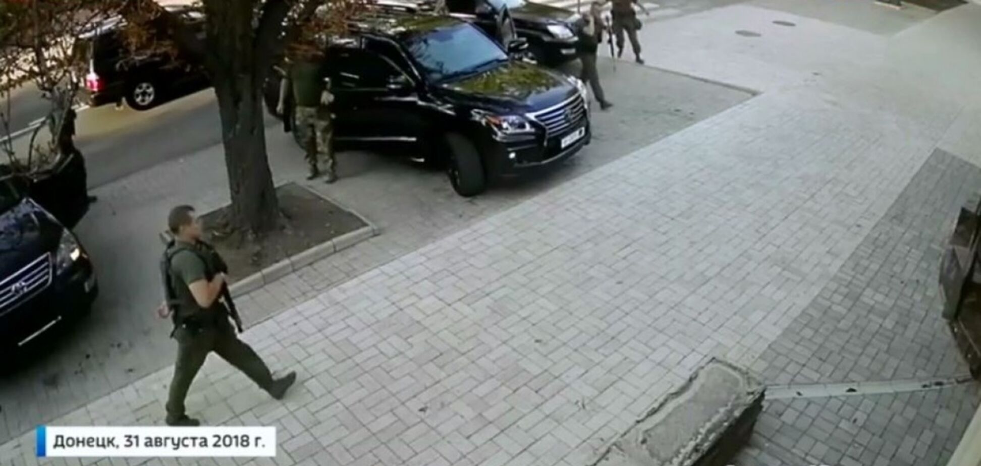 Ликвидация Захарченко: опубликовано эксклюзивное видео момента взрыва
