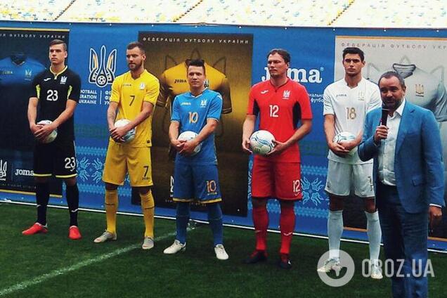 У новій формі збірної України з футболу знайшли особливість - фотофакт