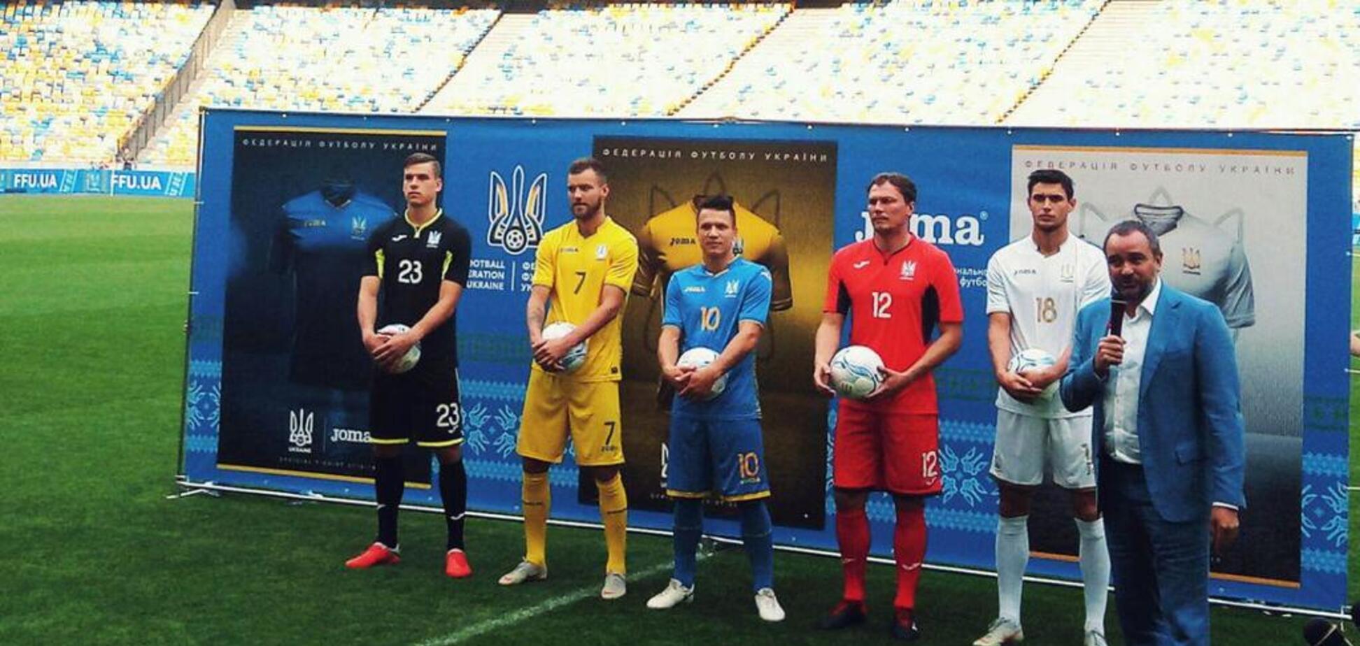 ''Ти у мене єдина'': Павелко назвал символ сборной Украины