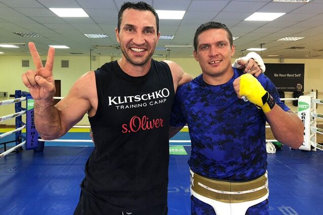 Усик 'подрался' с Кличко