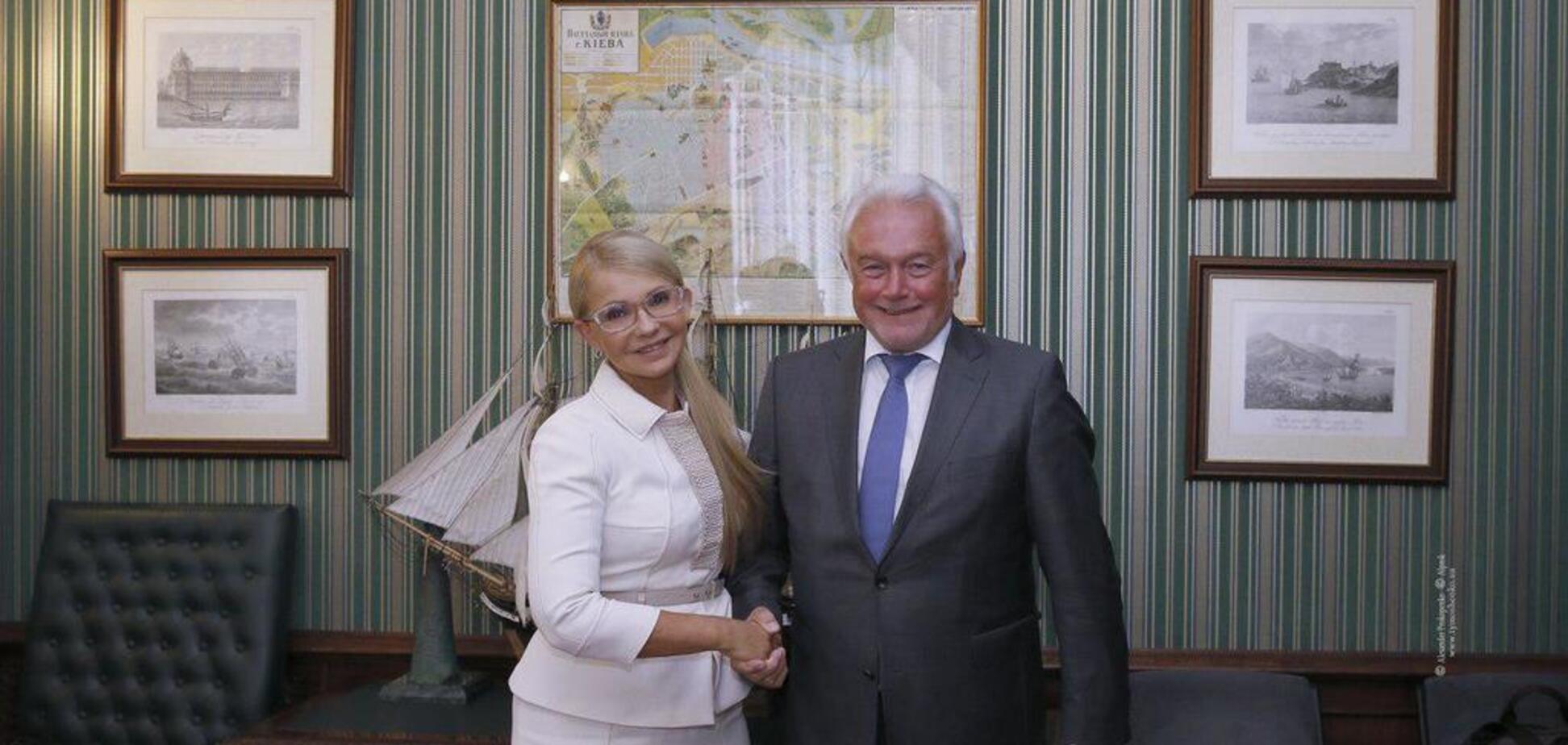Тимошенко встретилась с вице-президентом Бундестага Германии