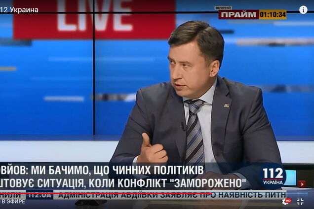 Лидер "Разумной силы" Соловьев: мир на Донбассе могут обеспечить прямые "народные" переговоры