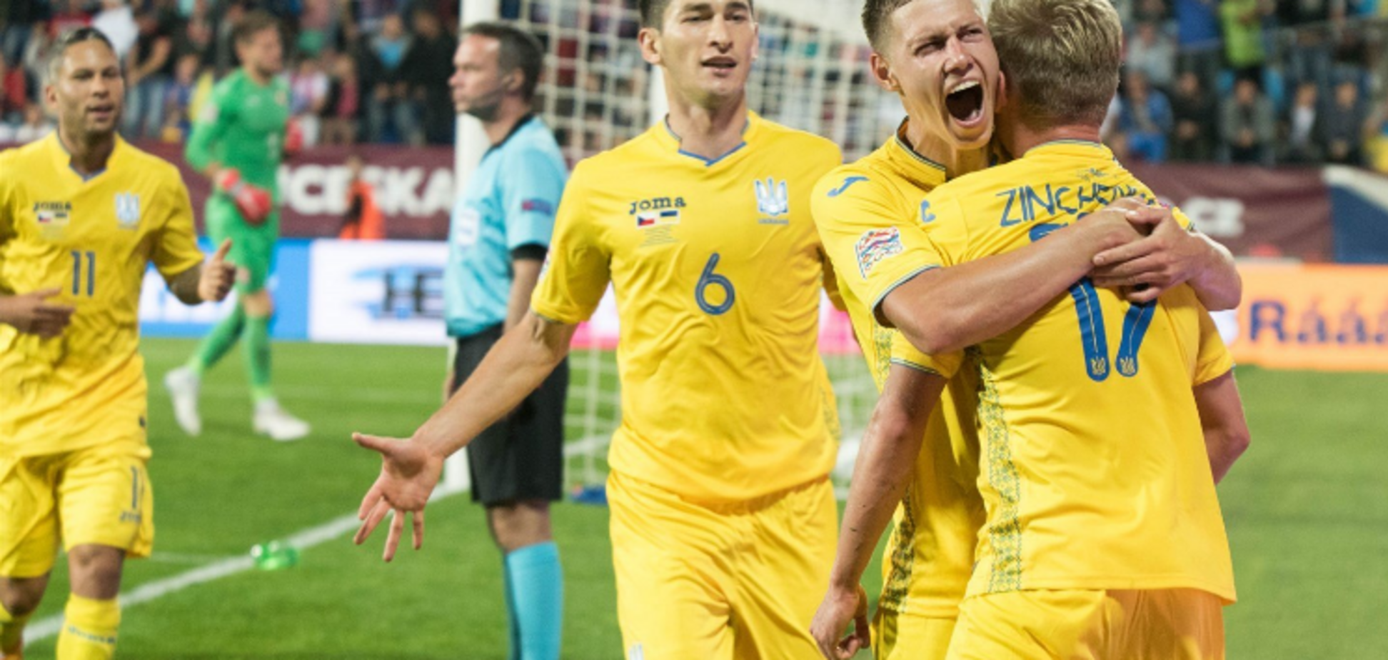 Украина – Словакия: где сегодня смотреть матч Лиги наций