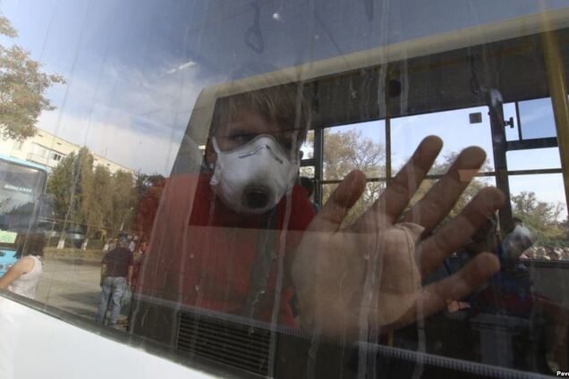 На Херсонщине начали срочно спасать детей из-за ''химатаки'' из Крыма