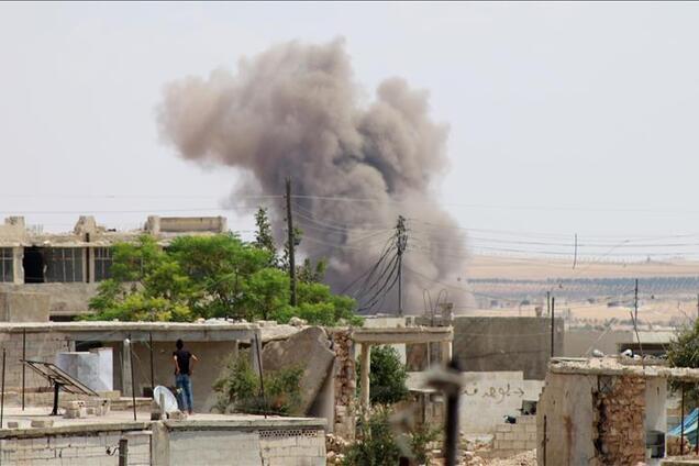 В Сирии бомбардировка: погибли мирные