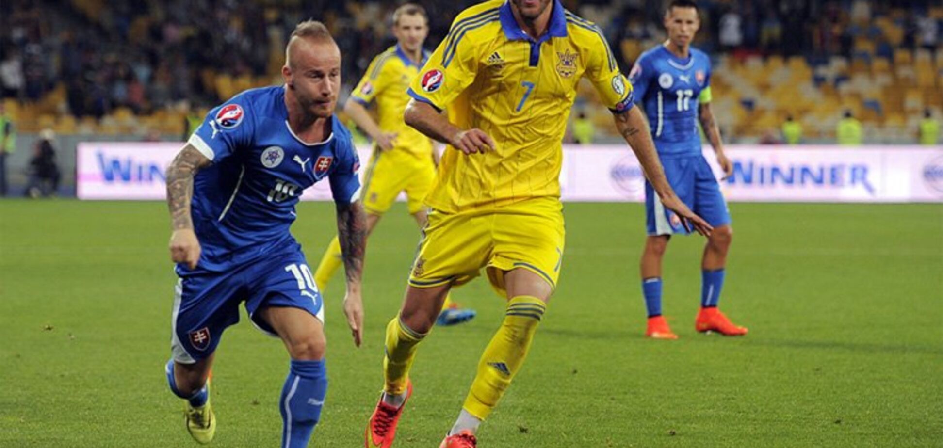 Гол Ярмоленко! Украина – Словакия: онлайн-трансляция матча Лиги наций