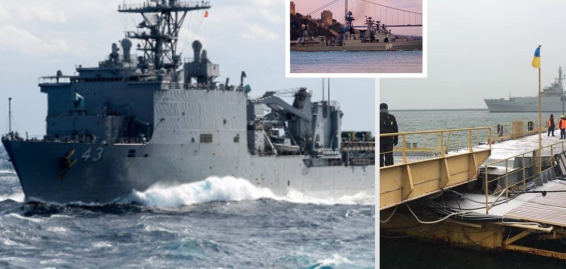 ''Путина остановят'': зачем НАТО и РФ отправили боевые корабли в Черное море