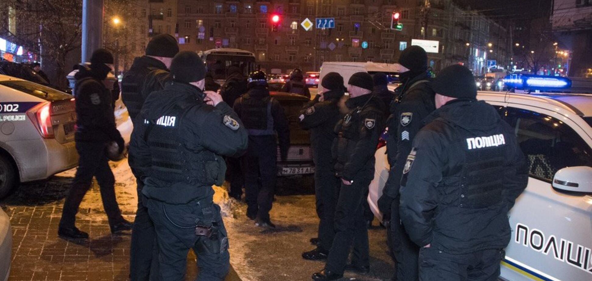 У Києві напали на офіс поліції