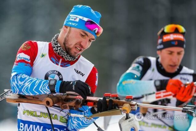 Російський допінгіст ''застрелився'' на Кубку світу з біатлону