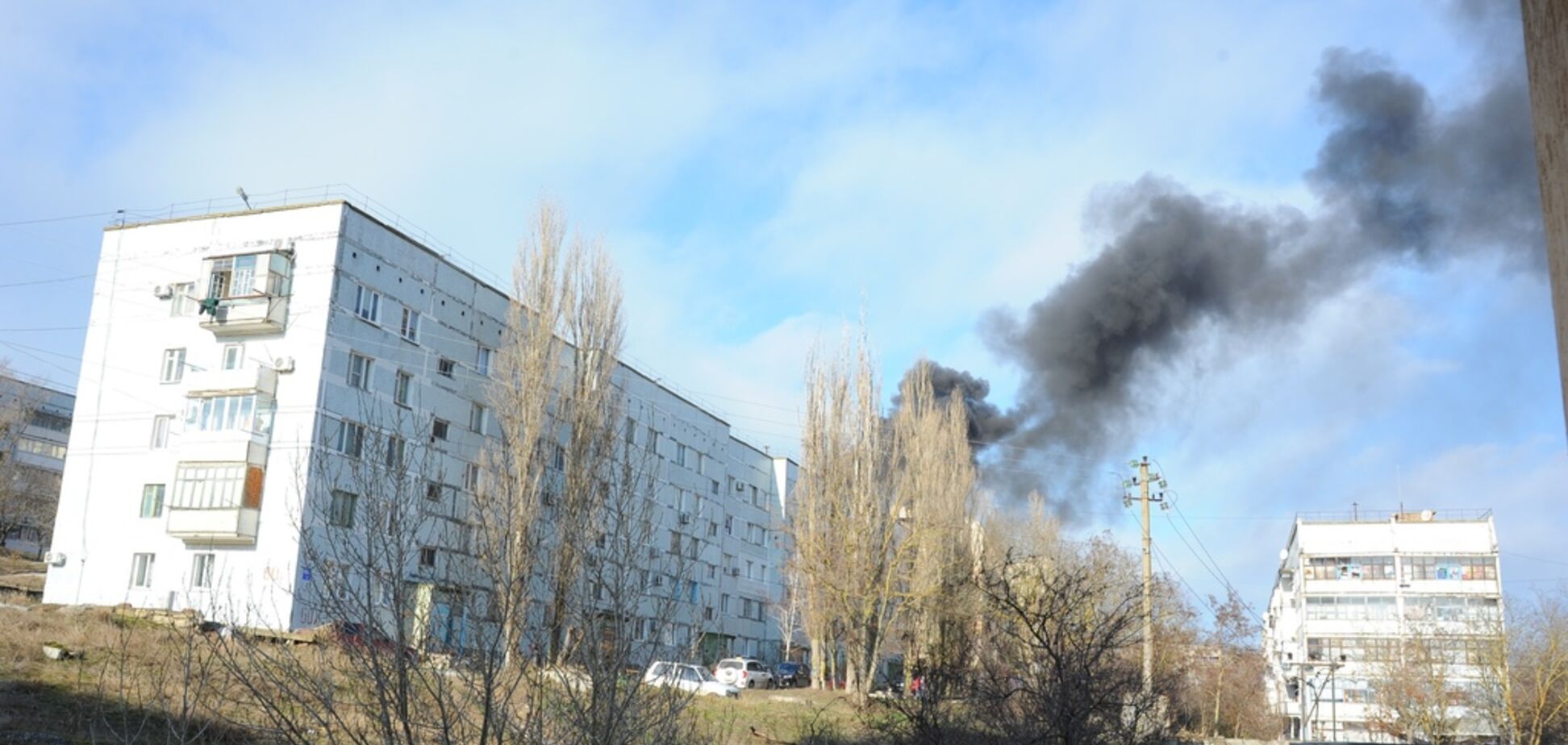 Дим стовпом: у Криму сталася нова масштабна ПП, усі подробиці