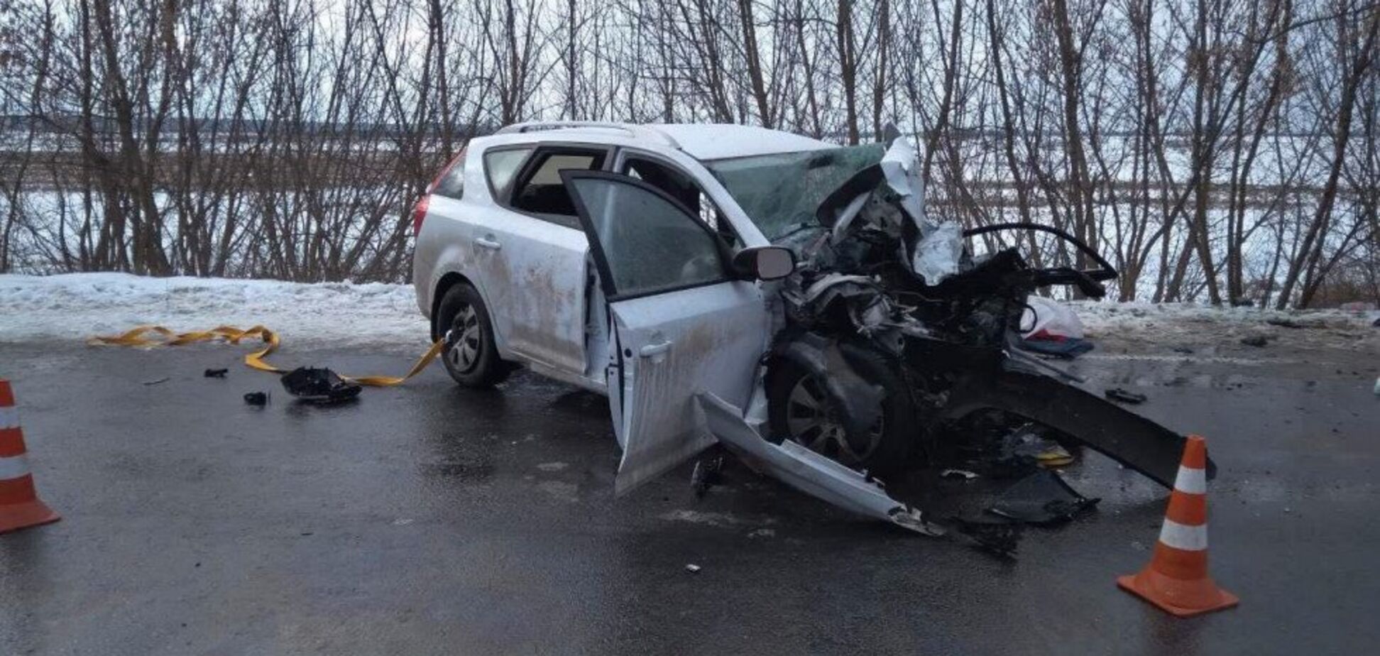 У жахливiй ДТП загинув скандальний український баскетболіст, його дружина в реанімації