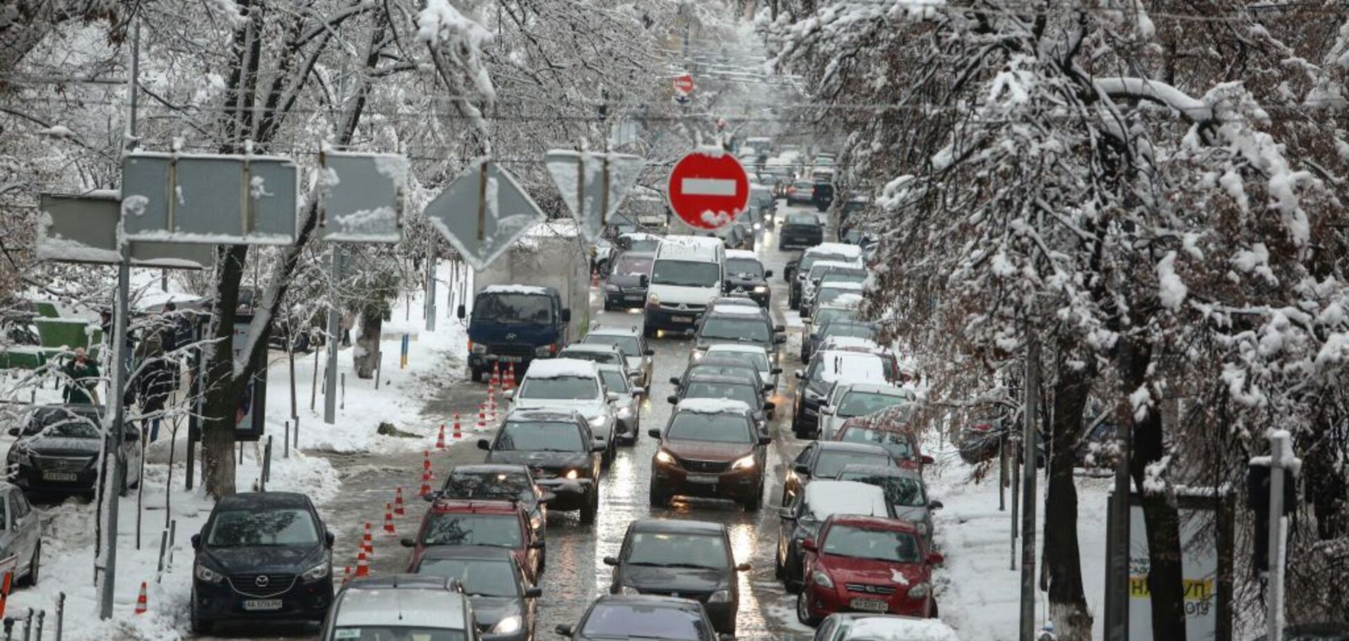 Київ прекрасне місто, але в'їзд туди фатальний