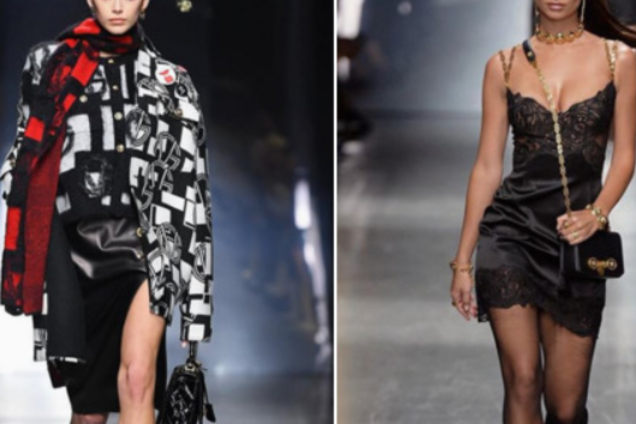 Гербер, Хадид и Ратаковски вышли на подиум в сексуальных нарядах от Versace: эффектные фото