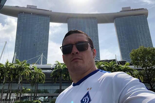 ''Не ''русский мир'': Усик в форме 'Динамо' показал, как выглядит 'правильная страна'